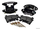 Wilwood D154 Rear Caliper Kit - Black 1.12 / 1.12in Piston 1.04in Rotor-1