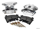 Wilwood D154 Rear Caliper Kit -Polished 1.12 / 1.12in Piston 1.04in Rotor-1