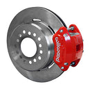 Wilwood D154 P/S Park Brake Kit Red Big Ford New Style 2.36in Offset-1