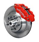 Wilwood Narrow Superlite 6R Front Hub & 1PC Rtr Kit 12.88in-Red Magnum Force Drop Spindle-1