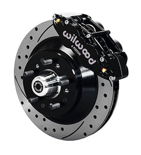 Wilwood Narrow Superlite 6R Front Hub & 1PC Rtr Kit 12.88in Dril 74-80 Pinto Disc Spindle only