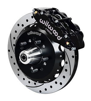 Wilwood Narrow Superlite 6R Front Hub Kit 12.88in Heidts Tri -5 2 inch Drop Spindle