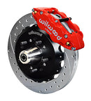 WILWOOD FNSL6R Front Hub Kit,12.88" Drill-Zinc,Red Heidts Tri -5, 2 inch Drop Sp-1