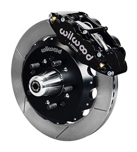 Wilwood Narrow Superlite 6R Front Hub Kit 12.88in Heidts Tri -5 2 inch Drop Spindle