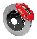 Wilwood Narrow Superlite 4R Front Hat Kit 14.00in Red 2007-Up Jeep Wrangler-1