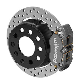 Wilwood Dynapro Lug Mount Single Rear Dynamic Kit SA Drilled 58-64 Olds/Pont .690in Studs