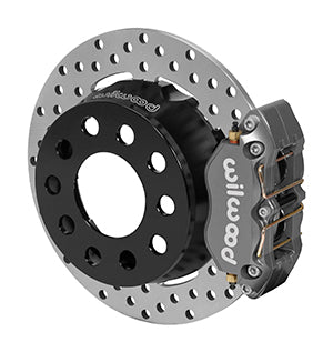 Wilwood Dynapro Lug Mount Single Rear Dynamic Kit SA Drilled M-W/Lamb Ends .690in Studs