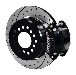 Wilwood D154 P/S Park Brake Kit Drilled 12 Bolt 2.75in offset Staggered Shock