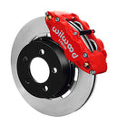 Wilwood Narrow Superlite 4R Front Kit 12.19in Drilled Red 87-89 Jeep YJ-1