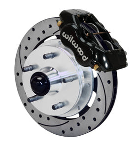 Wilwood Forged Dynalite Front Kit 11.75in Drilled 41-55 Cadillac