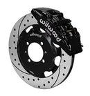 Wilwood Dynapro 6 Front Hat Kit 12.19in Drilled 2012 Fiat 500 w/ Lines-1