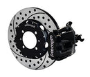 Wilwood Combination Parking Brake Rear Kit 11.00in Drilled 2012 Fiat 500 w/ Lines-1