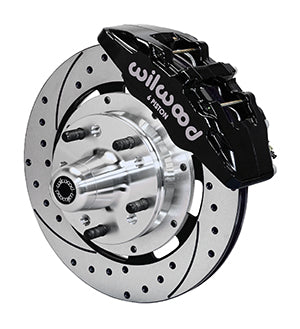 Wilwood Dynapro 6 Front Hub Kit 12.19in Drilled 79-81 Camaro