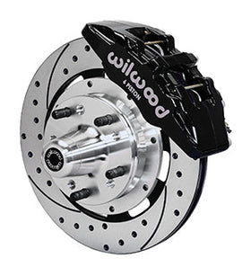 Wilwood Dynapro 6 Front Hub Kit 12.19in Drilled 79-81 Camaro