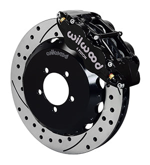 Wilwood Narrow Superlite 6R Front Hat Kit 13.06in Drilled 1999-2012 Subaru WRX w/Lines
