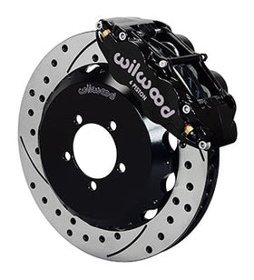 Wilwood Narrow Superlite 6R Front Hat Kit 13.06in Drilled 1999-2012 Subaru WRX w/Lines