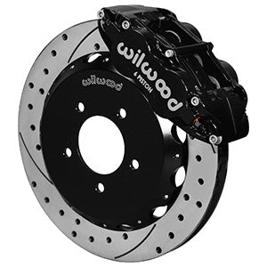 Wilwood Narrow Superlite 6R Front Hat Kit 12.88in Drilled 2005-Up Mazda Miata w/ Lines