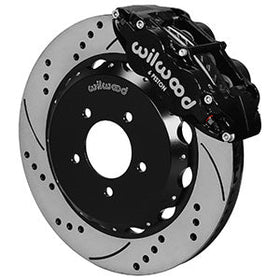 Wilwood Narrow Superlite 6R Front Hat Kit 14.00in Drilled 2005-Up Mazda Miata w/ Lines