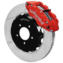 Wilwood Narrow Superlite 6R Front Hat Kit 14.00in Red 2005-Up Mazda Miata w/ Lines-1