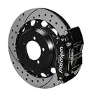 Wilwood Dynapro Radial Rear Kit 12.88in Drilled 2006-2007 Subaru WRX w/Lines-1