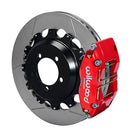Wilwood Dynapro Radial Rear Kit 12.88in Red 2006-2007 Subaru WRX w/Lines-1