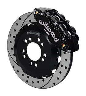 Wilwood Narrow Superlite 6R Front Hat Kit 12.88in Drilled 2013-Up Ford Focus ST w/ Lines