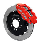 Wilwood Narrow Superlite 6R Front Hat Kit 12.88in Red 2013-Up Ford Focus ST w/ Lines-1