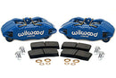 Wilwood DPHA Front Caliper & Pad Kit Blue Honda / Acura w/ 262mm OE Rotor-1
