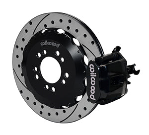 Wilwood Combination Parking Brake Rear Kit 12.88in Drilled 2013-Up Ford Focus ST w/ Lines