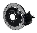 Wilwood Combination Parking Brake Rear Kit 12.88in Drilled 2013-Up Ford Focus ST w/ Lines-1