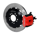Wilwood Combination Parking Brake Rear Kit 12.88in Red 2013-Up Ford Focus ST w/ Lines-1