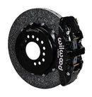 WILWOOD AERO4 Dynamic Rear P-Brk Kit,14.00" C/SiC,Black Big Ford New Style 2.50"-1