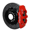 WILWOOD AERO4 Dynamic Rear P-Brk Kit,14.00" C/SiC,Red Big Ford New Style 2.50" O-1