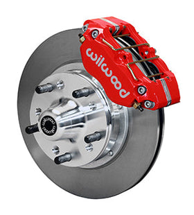 Wilwood Dynapro Dust-Boot Front Kit 11.00in Red 67-69 Camaro 64-72 Nova Chevelle