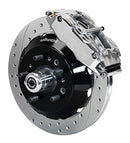 WILWOOD FNSL6R Front Hub Kit,12.88" Drill-Zinc,Pol TCI-IFS,71-78 (Pinto Based)-1