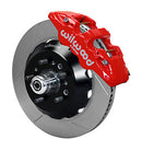 Wilwood AERO6 Front Hub Kit 14.00in Red TCI-IFS 71-78 (Pinto Based)-1
