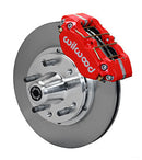 Wilwood Dynapro Dust-Boot Front Kit 11.00in Red 74-80 Pinto/Mustang II Disc Spindle only-1