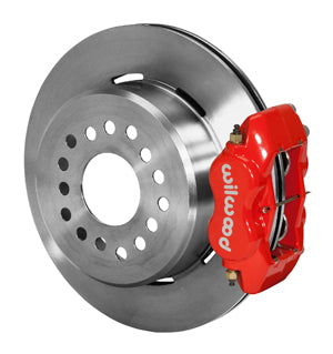Wilwood Forged Dynalite P/S Park Brake Kit Red BOP Axle 2.75in Bearing 2.75 Offset