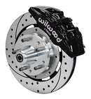 Wilwood Dynapro 6 Front Hub Kit 12.19in Drilled AMC 71-76 OE Disc w/o Bendix Brakes-1