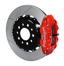 Wilwood Narrow Superlite 4R Rear Kit 14.00in Red Morrison Multilink IRS (2010-15 Camaro Based)-1