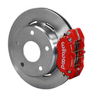 Wilwood Dynapro Lug Mount P/S Park Brake Kit Red Big Ford New 2.38in Off Bronco 5 x 5.50-1