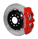 Wilwood AERO4 Rear Kit 14.25in Red 2014-Up Corvette C7 w/Lines-1