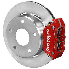 Wilwood Dynapro Lug Mount P/S Park Brake Kit Red Big Ford 2.00in Off Bronco 5 x 5.50