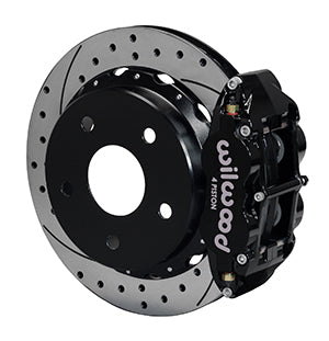 Wilwood Narrow Superlite 4R Rear P-Brk Kit 12.88in Drilled Big Ford 2.00in Off Bronco 5 x 5.50