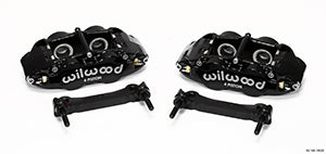 Wilwood Narrow Superlite 4R Rear Caliper & Bracket Kit - Black 97-13 C5/C6 Corvette w/ OEM Rotors