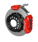 Wilwood Forged Dynalite P/S Rear Kit w/MC4 P-Brake Red Chev 12 Bolt w/Clip Eliminator-1
