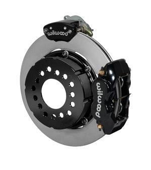 Wilwood Forged Dynalite P/S Rear Kit w/MC4 P-Brake Chev 12 Bolt w/Clip Elimin-Staggered