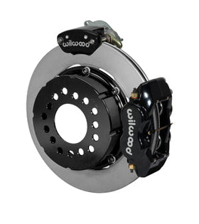 Wilwood Forged Dynalite P/S Rear Kit w/MC4 P-Brake Chev 12 Bolt w/Clip Elimin-Staggered