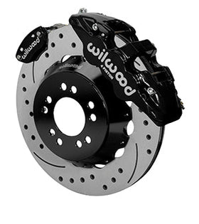 Wilwood AERO4 / MC4 Rear Kit 14.00 Drilled Currie Pro-Tour Unit Bearing Floater