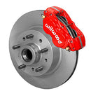 Wilwood Forged Dynalite Front Kit 11.03in 1 PC Rotor&Hub - Red 74-80 Pinto Disc Spindle only-1
